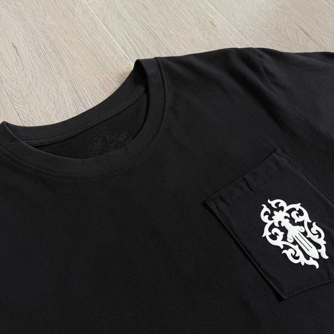 Chrome Hearts CH 克罗心  圆领 短袖 T恤 A0宝剑梵文logo