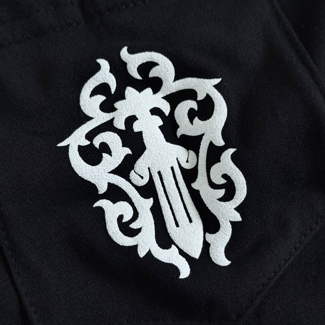 Chrome Hearts CH 克罗心  圆领 短袖 T恤 A0宝剑梵文logo