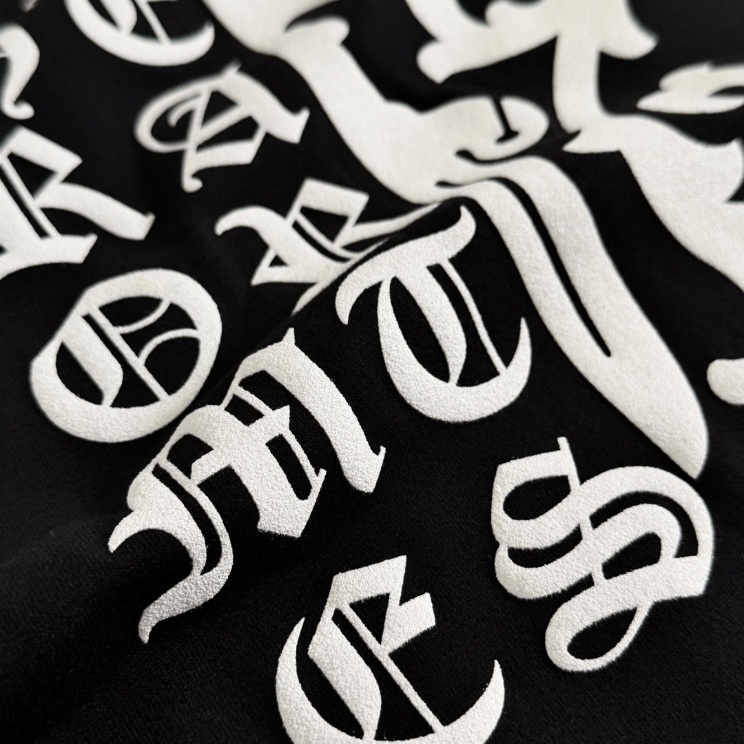 Chrome Hearts CH 克罗心  圆领 短袖 T恤 A0宝剑梵文logo