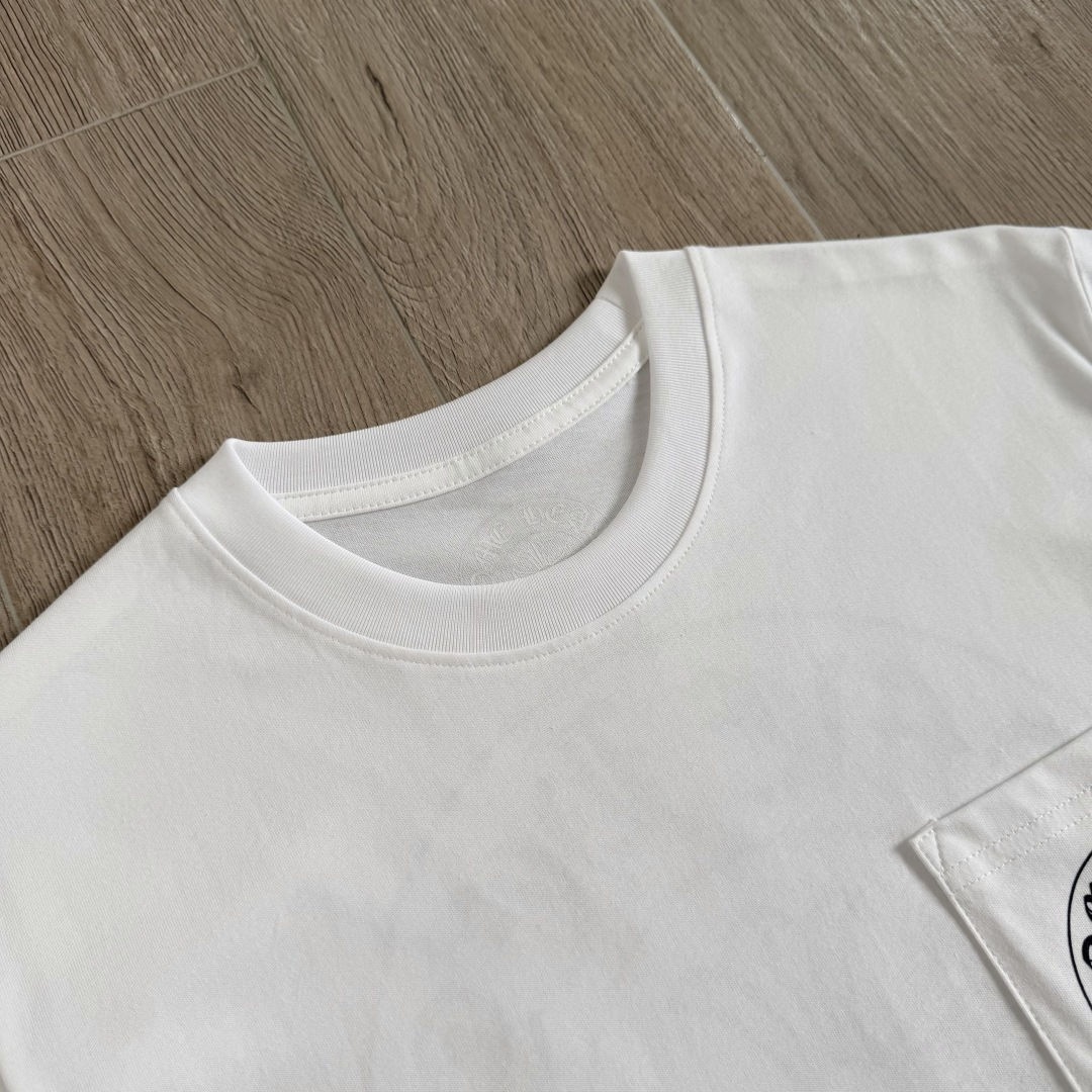 Chrome Hearts CH 克罗心  圆领 短袖 T恤 A0 经典马蹄 后下小印字