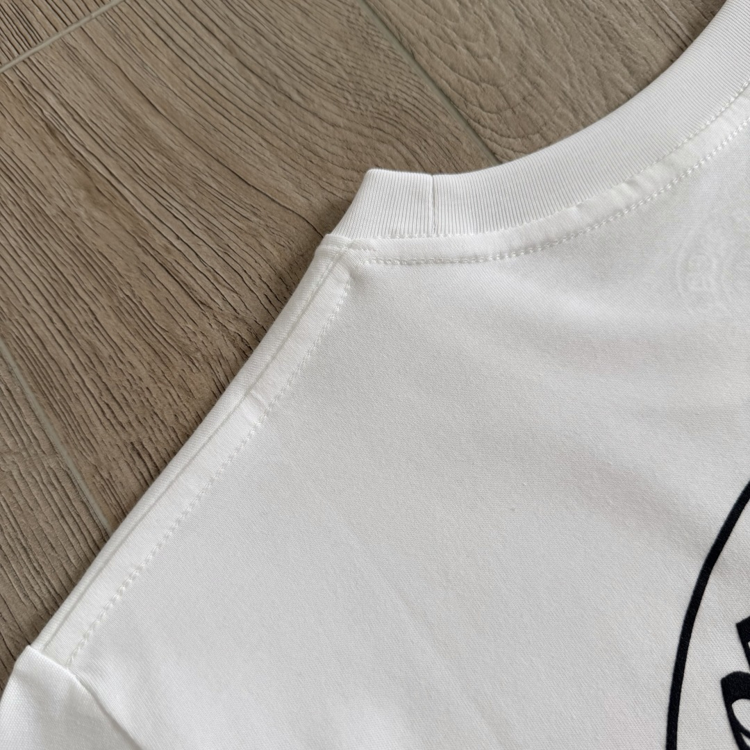 Chrome Hearts CH 克罗心  圆领 短袖 T恤 A0 经典马蹄 后下小印字