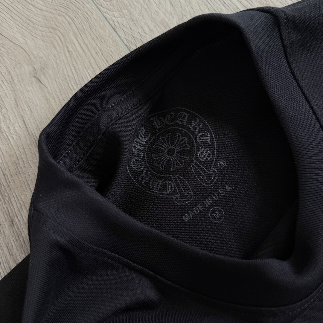 Chrome Hearts CH 克罗心  圆领 短袖 T恤 A0 经典马蹄 后下小印字