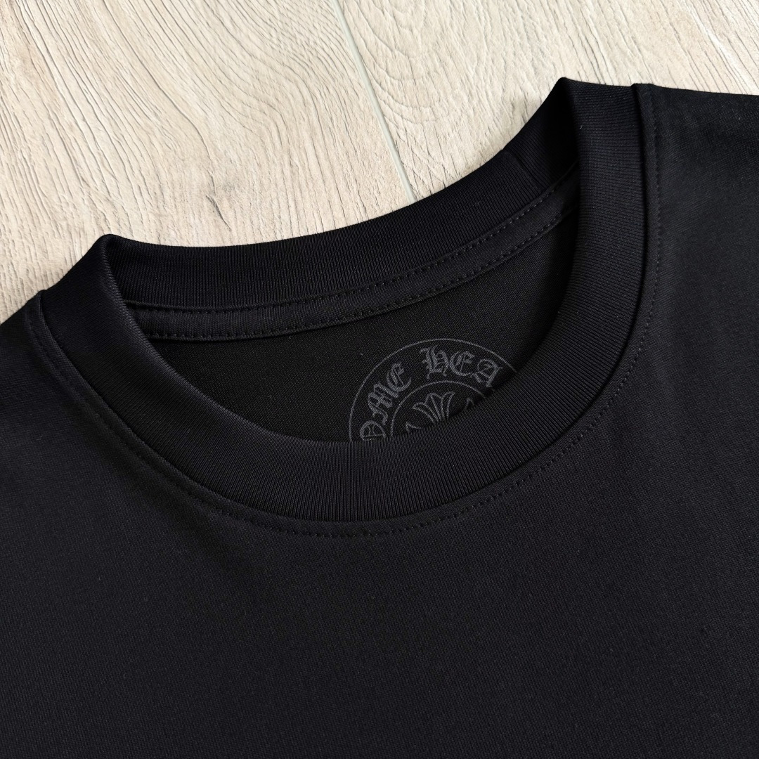 Chrome Hearts CH 克罗心  圆领 短袖 T恤 A0 经典马蹄 后下小印字