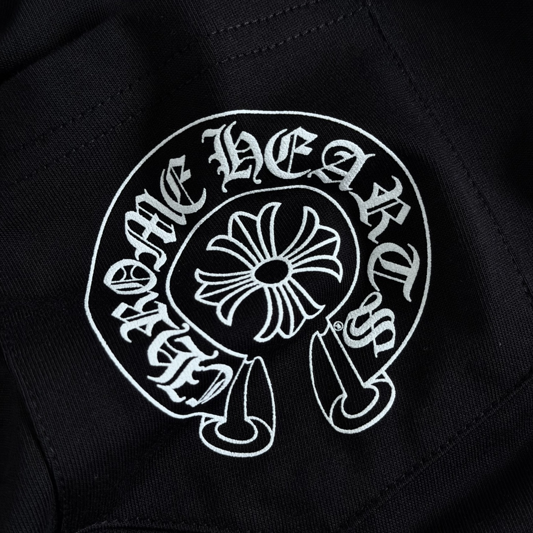 Chrome Hearts CH 克罗心  圆领 短袖 T恤 A0 经典马蹄 后下小印字