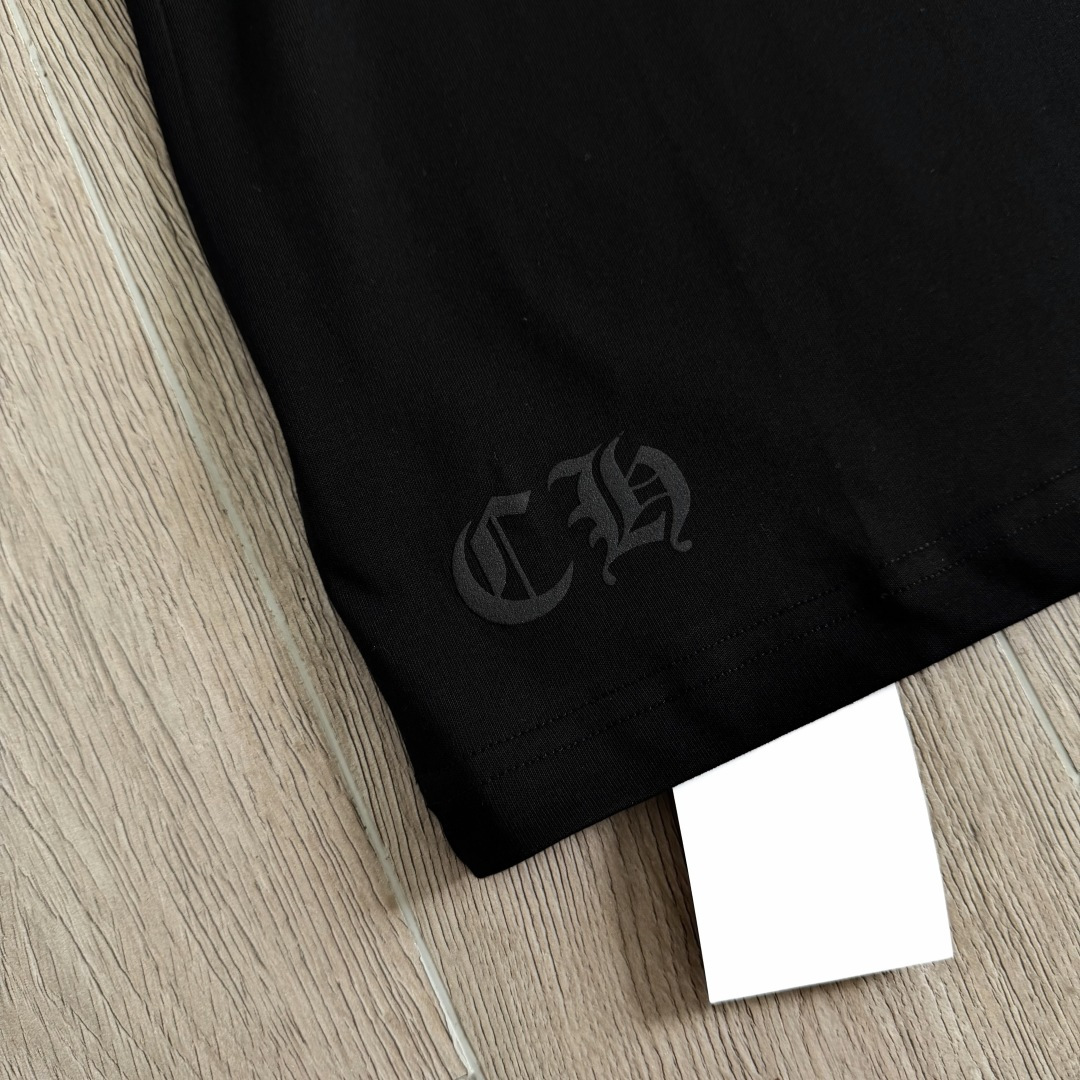 Chrome Hearts CH 克罗心  圆领 短袖 T恤 A0 经典马蹄 后下小印字