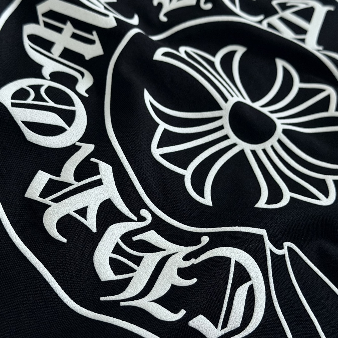 Chrome Hearts CH 克罗心  圆领 短袖 T恤 A0 经典马蹄 后下小印字
