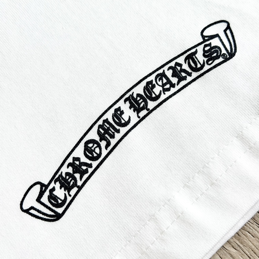 Chrome Hearts CH 克罗心  圆领 短袖 T恤 A0 彩色大面十字架