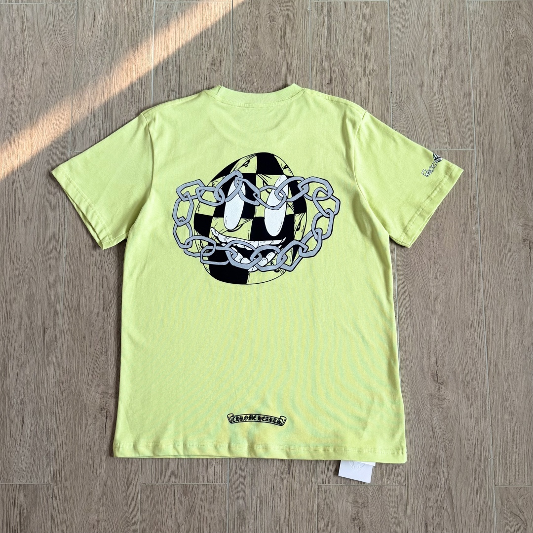 Chrome Hearts CH 克罗心  圆领 短袖 T恤 A0  Matty Boy绿色眼睛