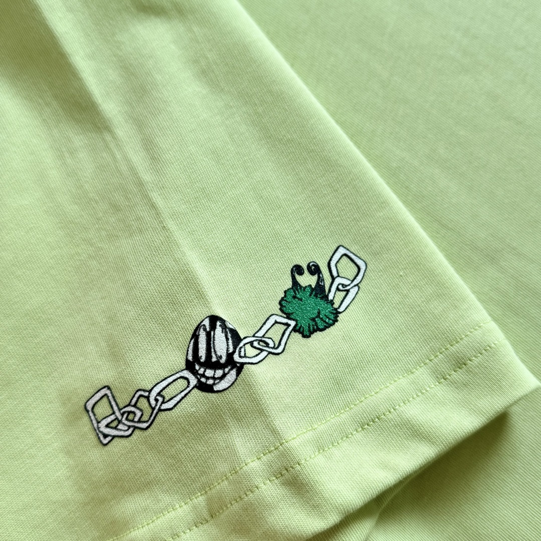 Chrome Hearts CH 克罗心  圆领 短袖 T恤 A0  Matty Boy绿色眼睛