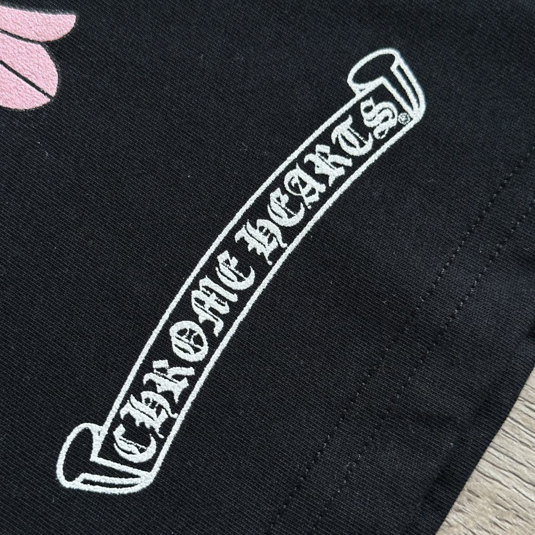 Chrome Hearts 克罗心  CH 圆领长袖T 后背彩色十字