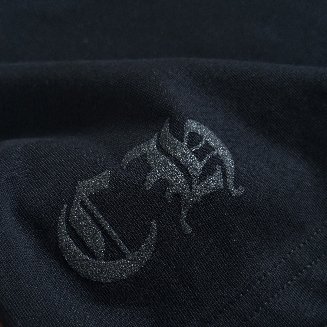 Chrome Hearts 克罗心  CH 圆领长袖T 后背彩色十字