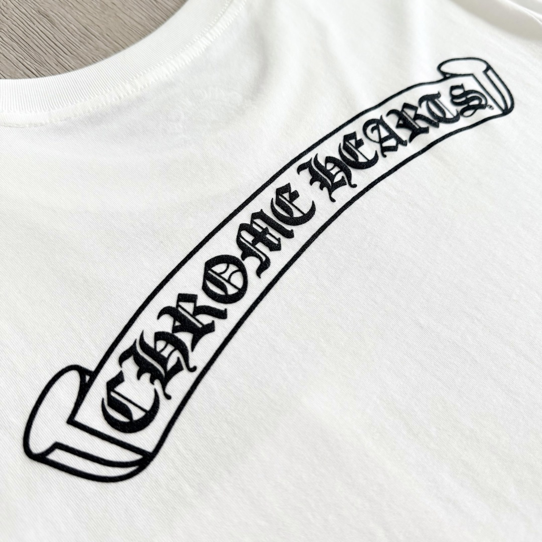 Chrome Hearts 克罗心  CH 圆领长袖T 后背彩色十字