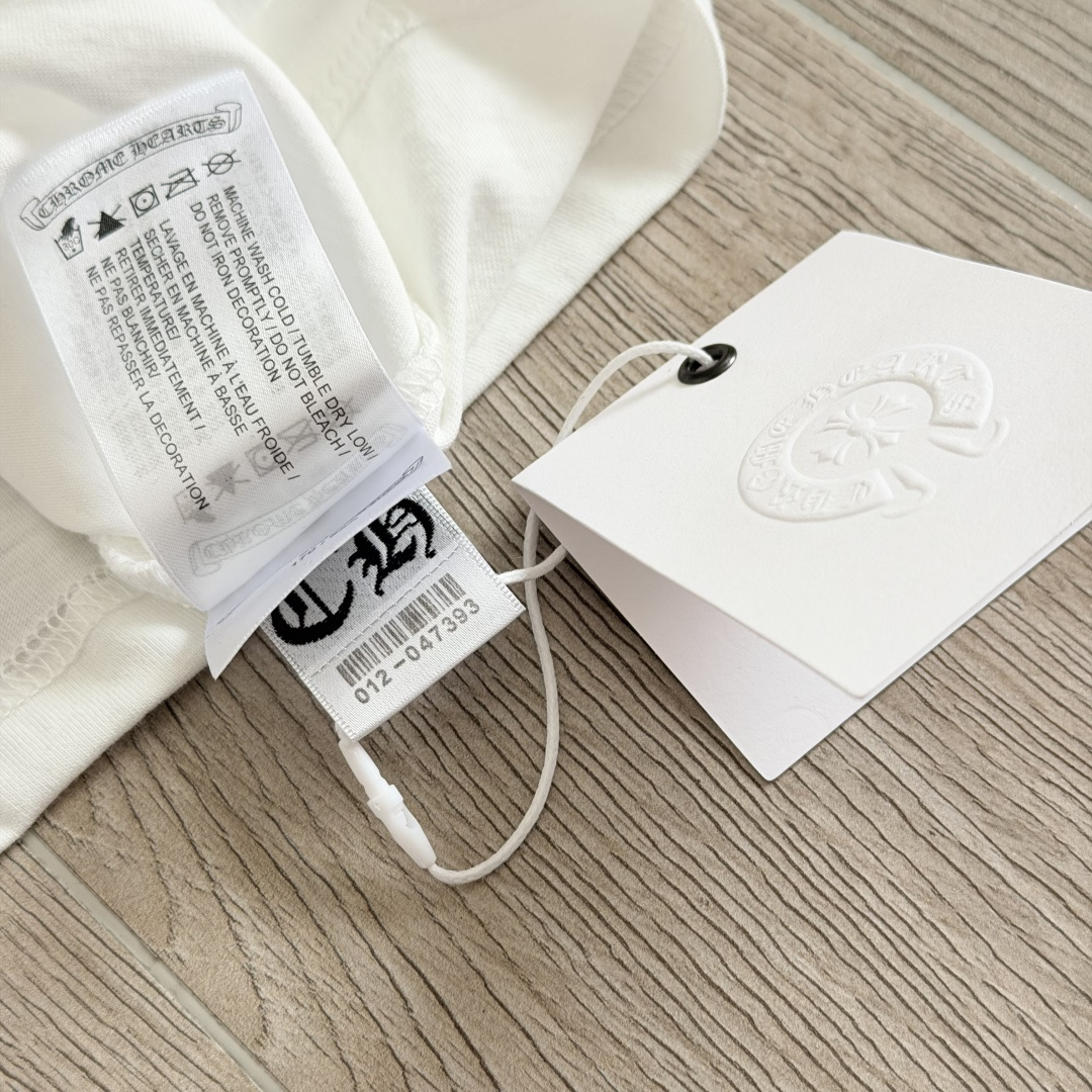 Chrome Hearts 克罗心  CH 圆领长袖T 后背彩色十字
