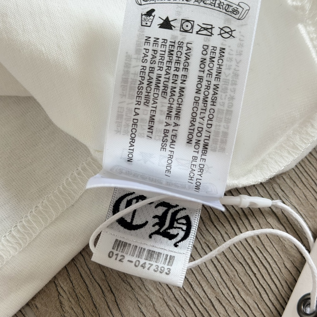 Chrome Hearts 克罗心  CH 圆领长袖T 小十字+大十字
