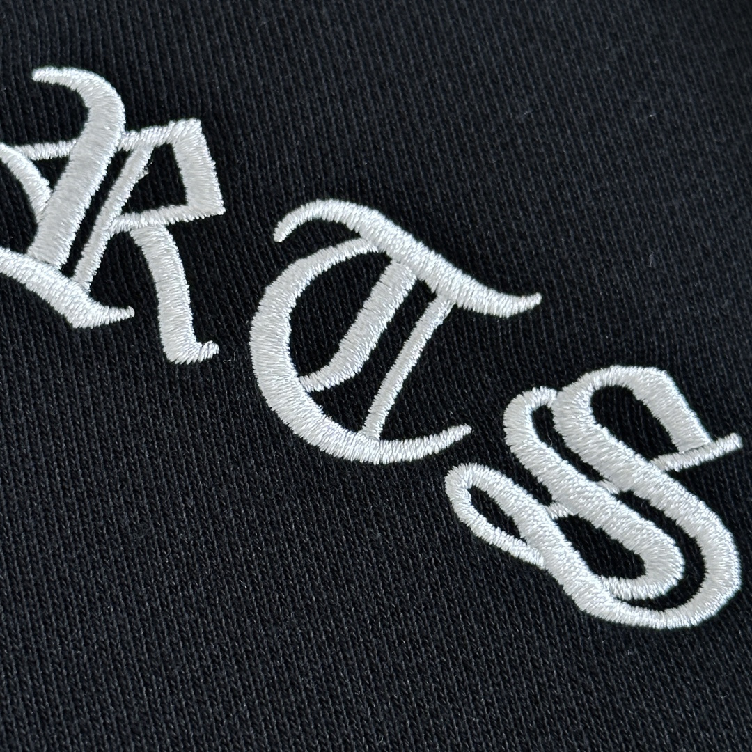  Chrome Hearts 克罗心 CH 内里 抓绒 圆领 卫衣  重工刺绣珠光银线十字架