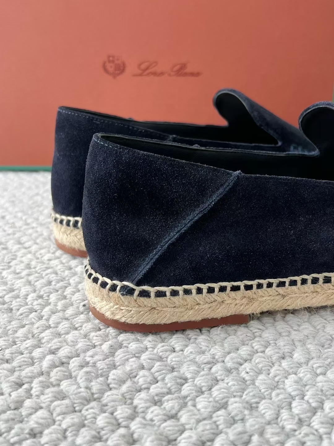 Loro Piana Summer Walk — Low-Top Suede Espadrilles — Men's Comfortable Casual Footwear