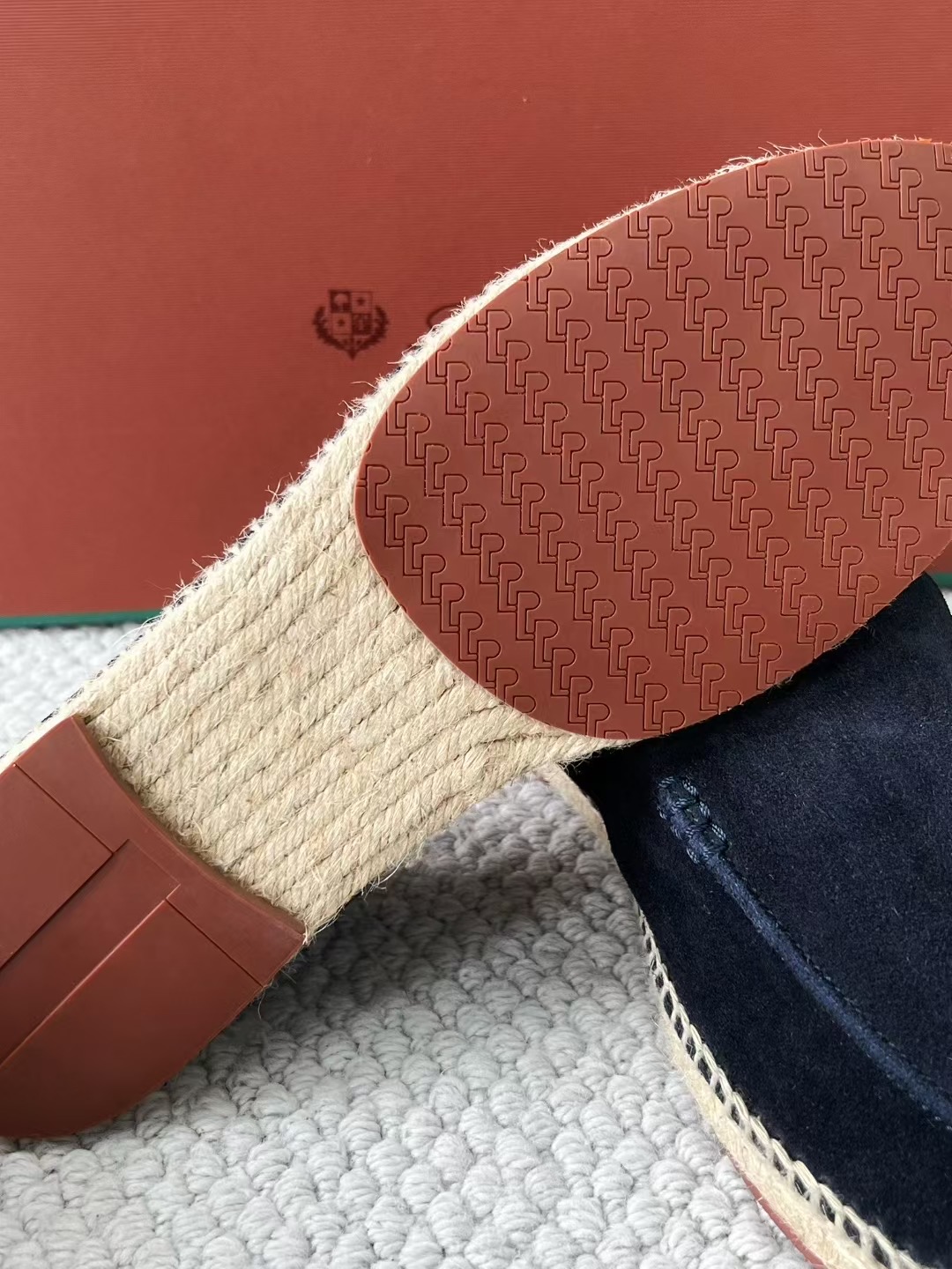 Loro Piana Summer Walk — Low-Top Suede Espadrilles — Men's Comfortable Casual Footwear