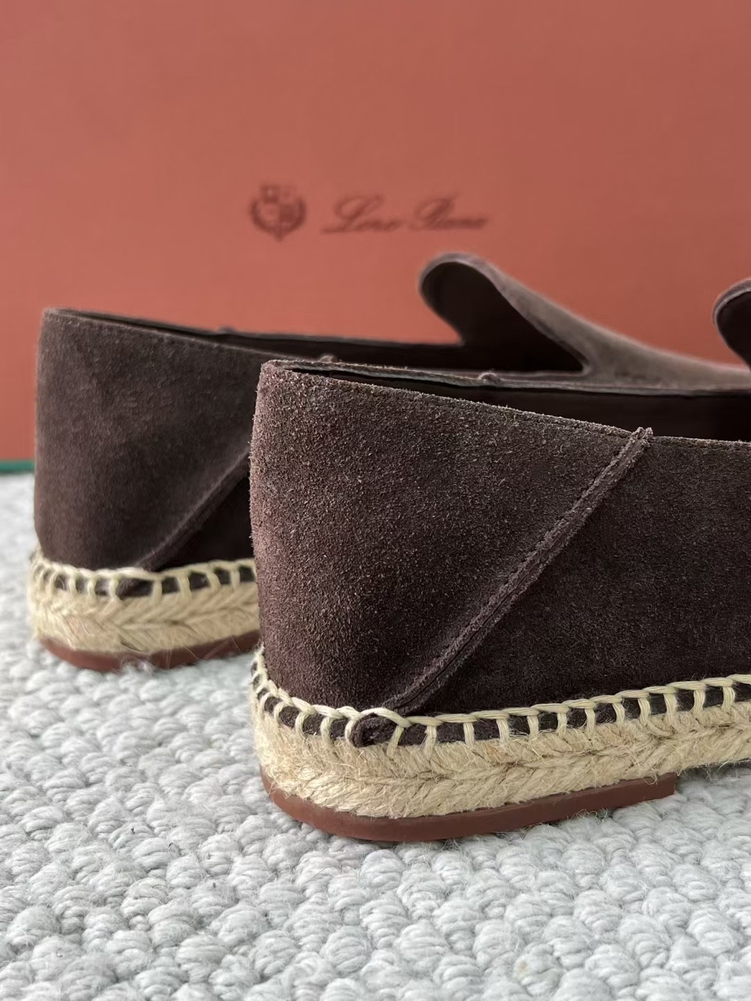 Loro Piana Summer Walk — Low-Top Suede Espadrilles — Men's Comfortable Casual Footwear