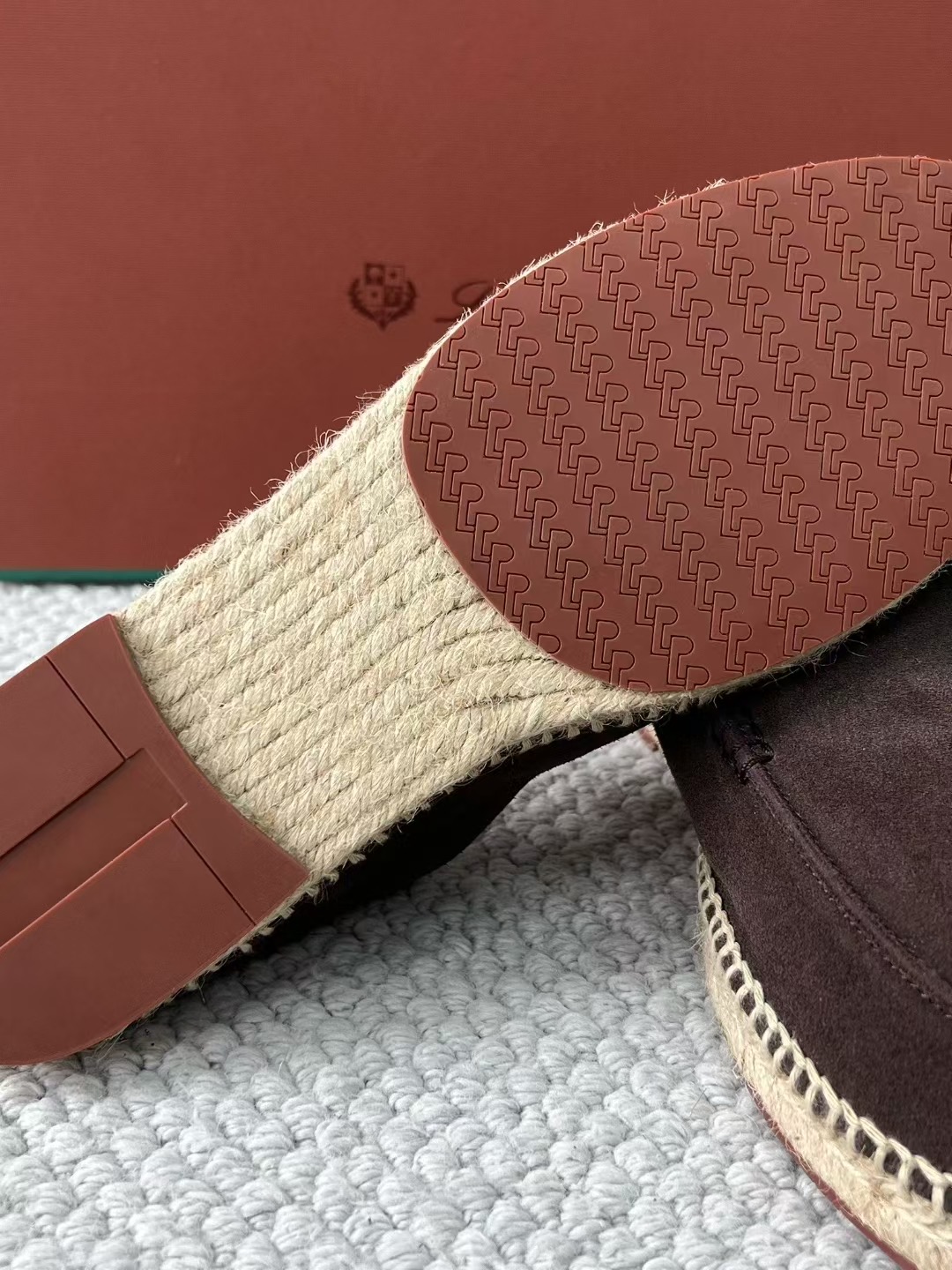 Loro Piana Summer Walk — Low-Top Suede Espadrilles — Men's Comfortable Casual Footwear