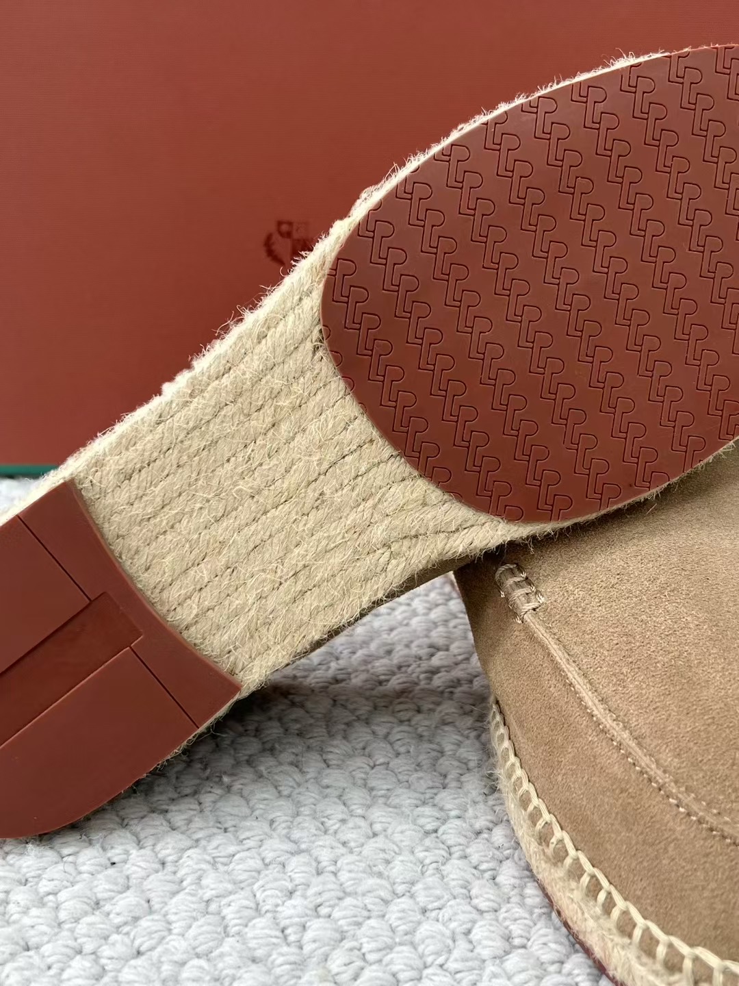 Loro Piana Summer Walk — Low-Top Suede Espadrilles — Men's Comfortable Casual Footwear