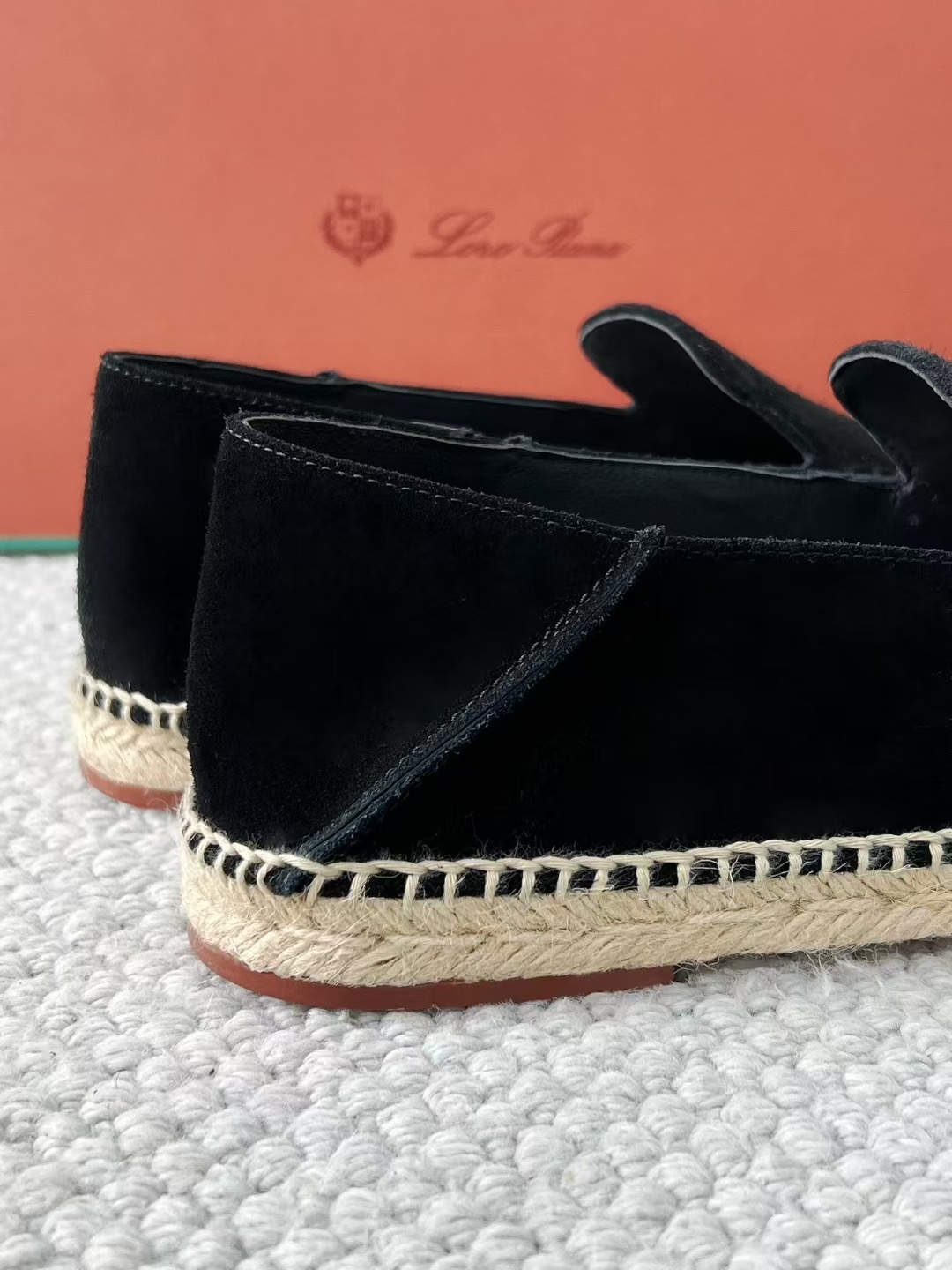 Loro Piana Summer Walk — Low-Top Suede Espadrilles — Men's Comfortable Casual Footwear