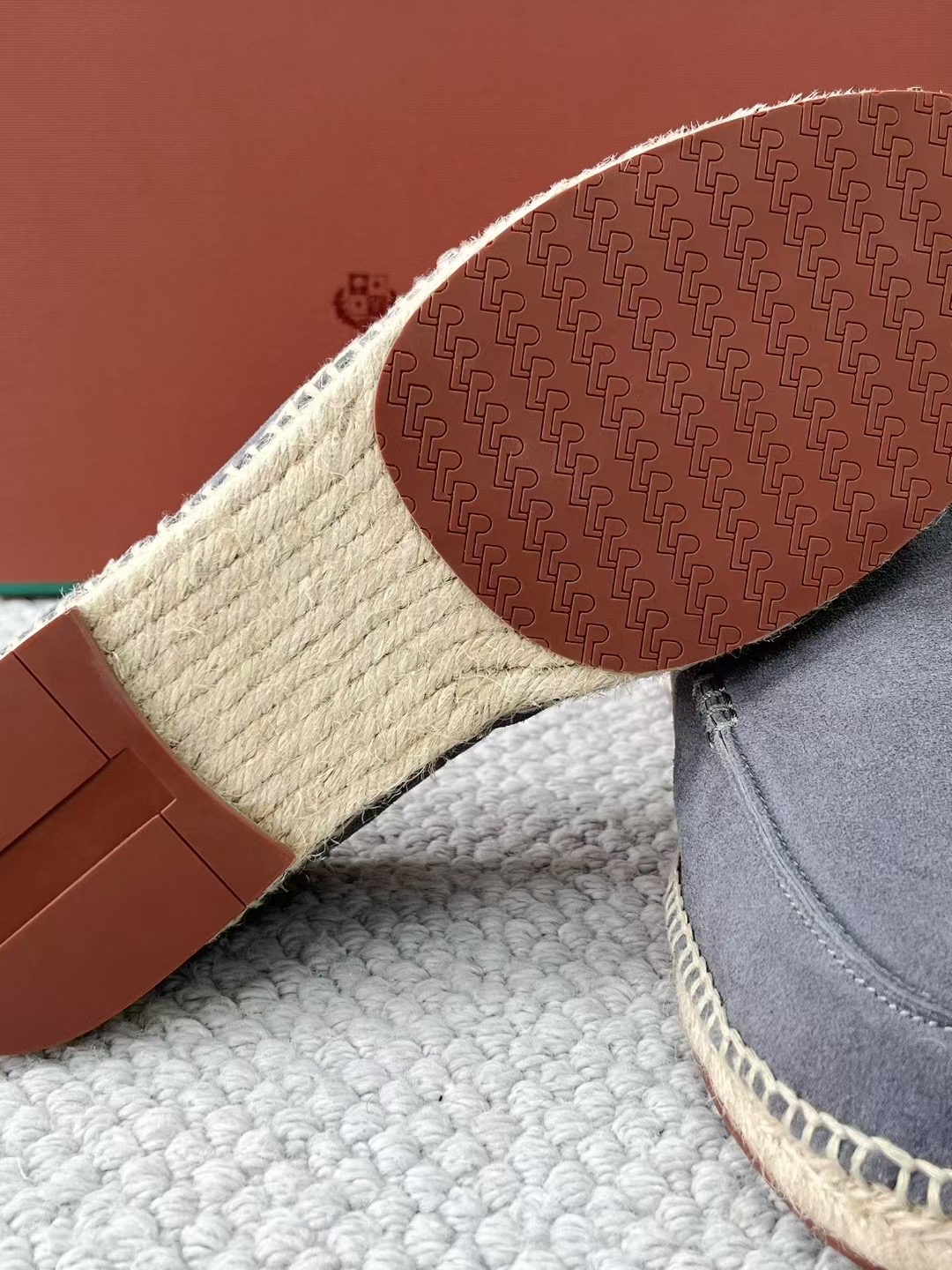 Loro Piana Summer Walk — Low-Top Suede Espadrilles — Men's Comfortable Casual Footwear