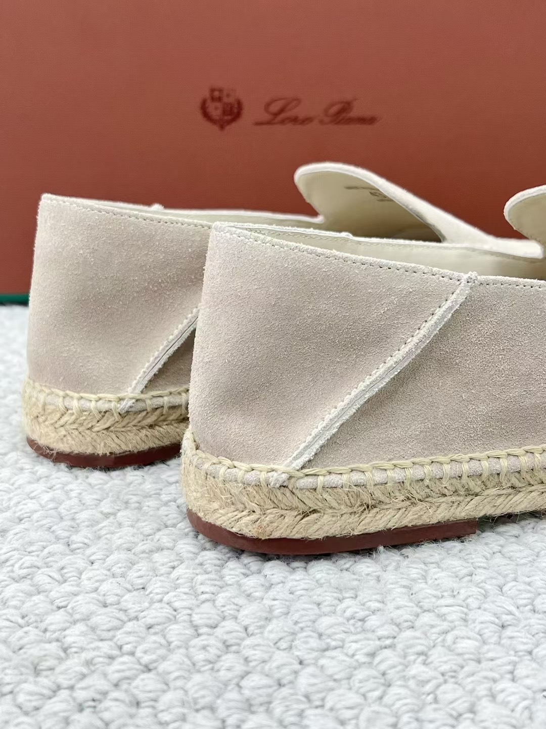 Loro Piana Summer Walk — Low-Top Suede Espadrilles — Men's Comfortable Casual Footwear