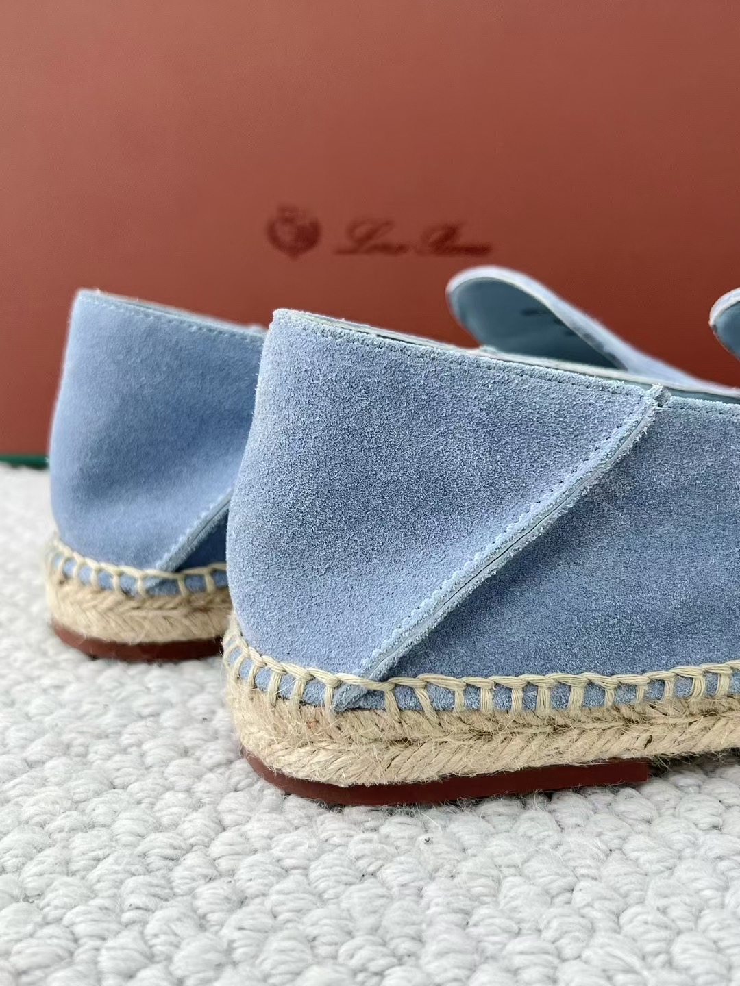 Loro Piana Summer Walk — Low-Top Suede Espadrilles — Men's Comfortable Casual Footwear