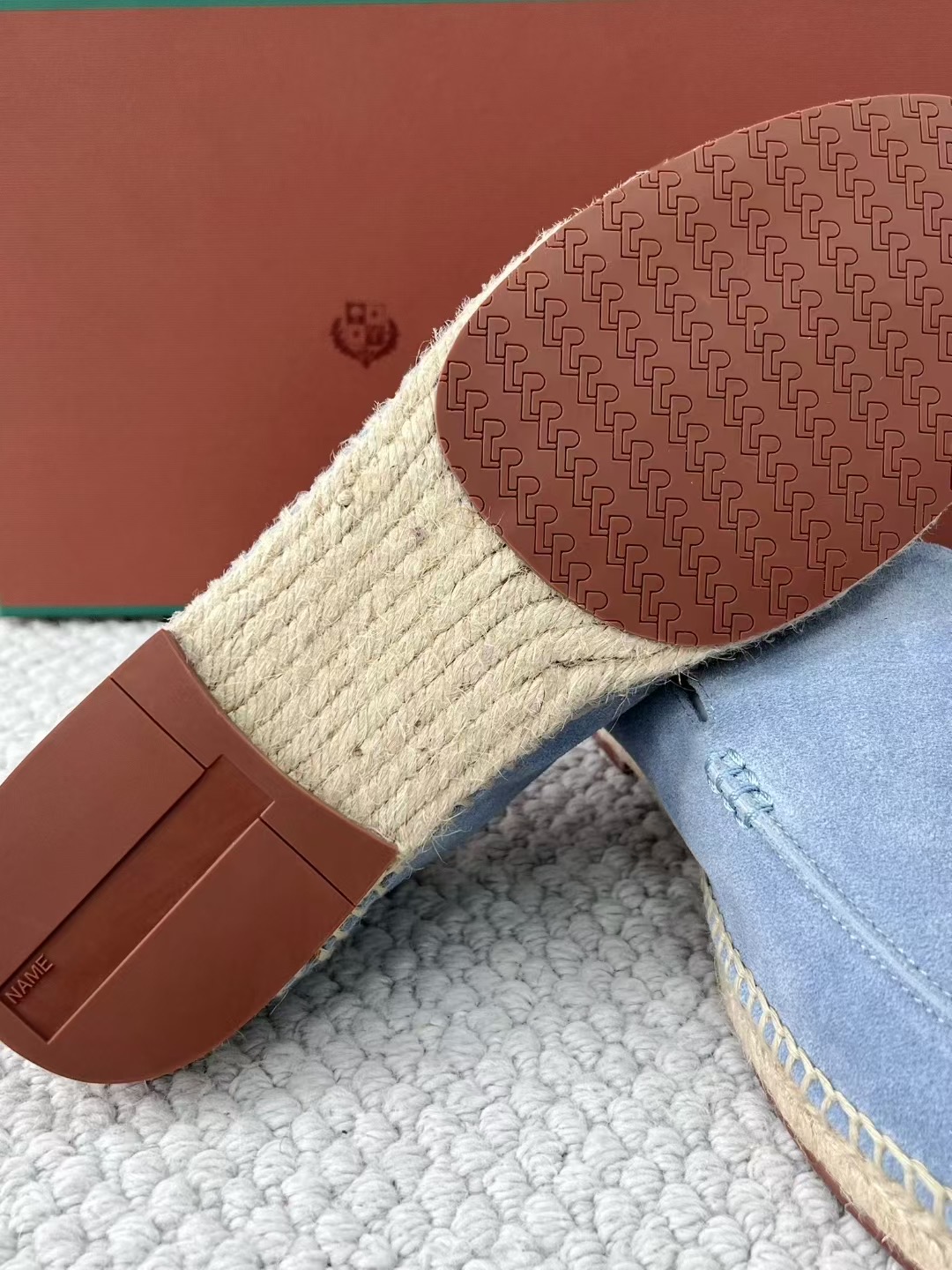 Loro Piana Summer Walk — Low-Top Suede Espadrilles — Men's Comfortable Casual Footwear