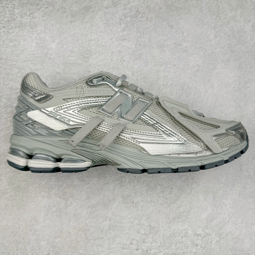新版  New Balance NB Cordura Triple Black 1906R 低筒 复古跑鞋 耐磨透气 休闲鞋 运动鞋 男鞋 女鞋M 银灰色 M1906AG