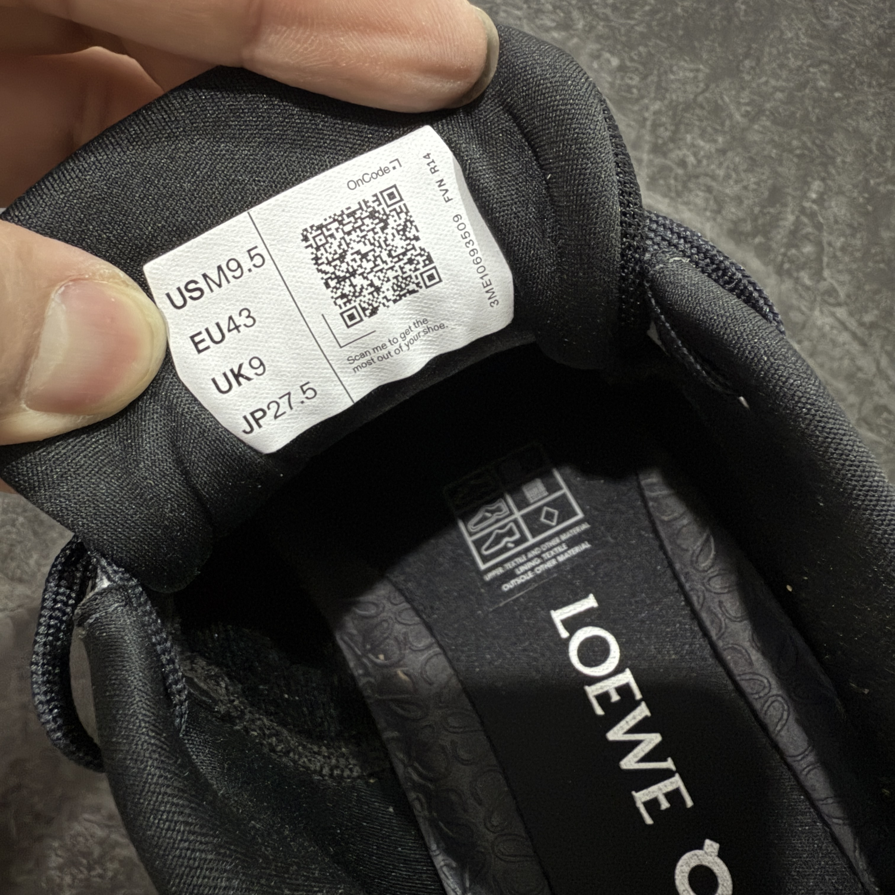 On昂跑 LOEWE x On Cloudtilt 2.0 低筒 时尚舒适防滑耐磨  波鞋 跑步鞋 女款男款 灰白