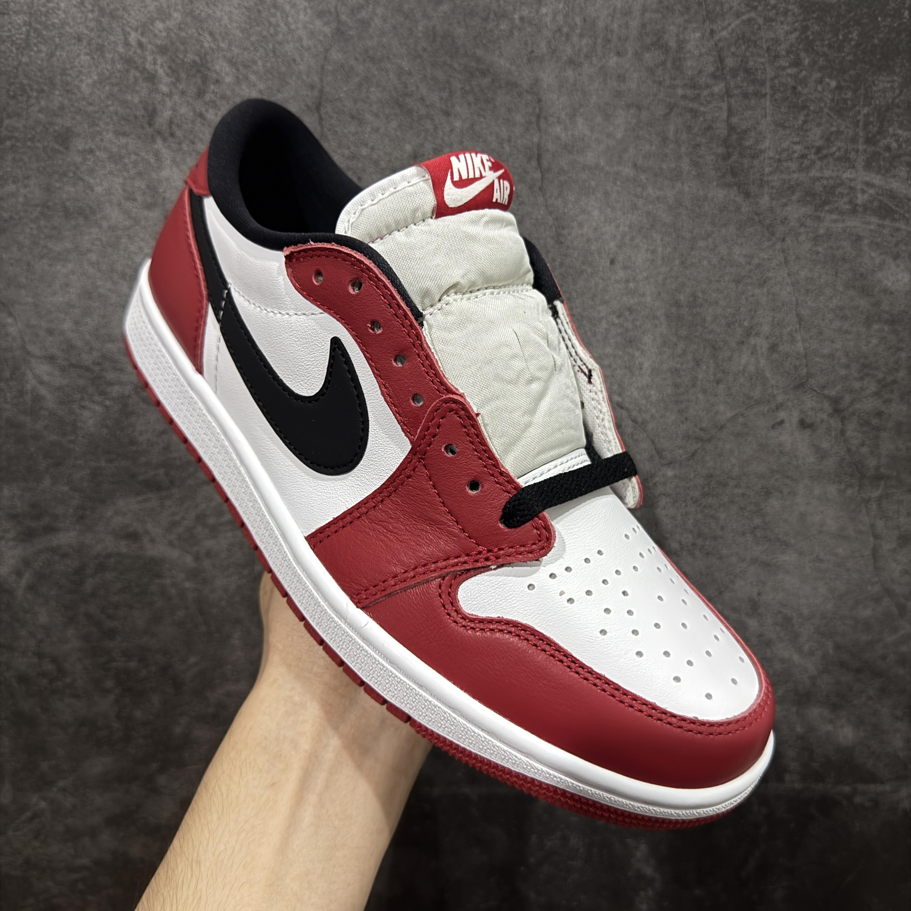 2025 Air Jordan 1 Retro Low Chicago AJ1 OG 低筒 板鞋 休闲鞋 男鞋 芝加哥  HQ6998-600