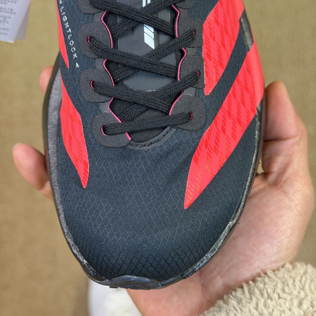 Adizero Adios Pro 4  低筒 舒适百搭 防滑耐磨 马拉松 训练竞速 跑步鞋 女款 男款 波鞋 黑红 KH8840