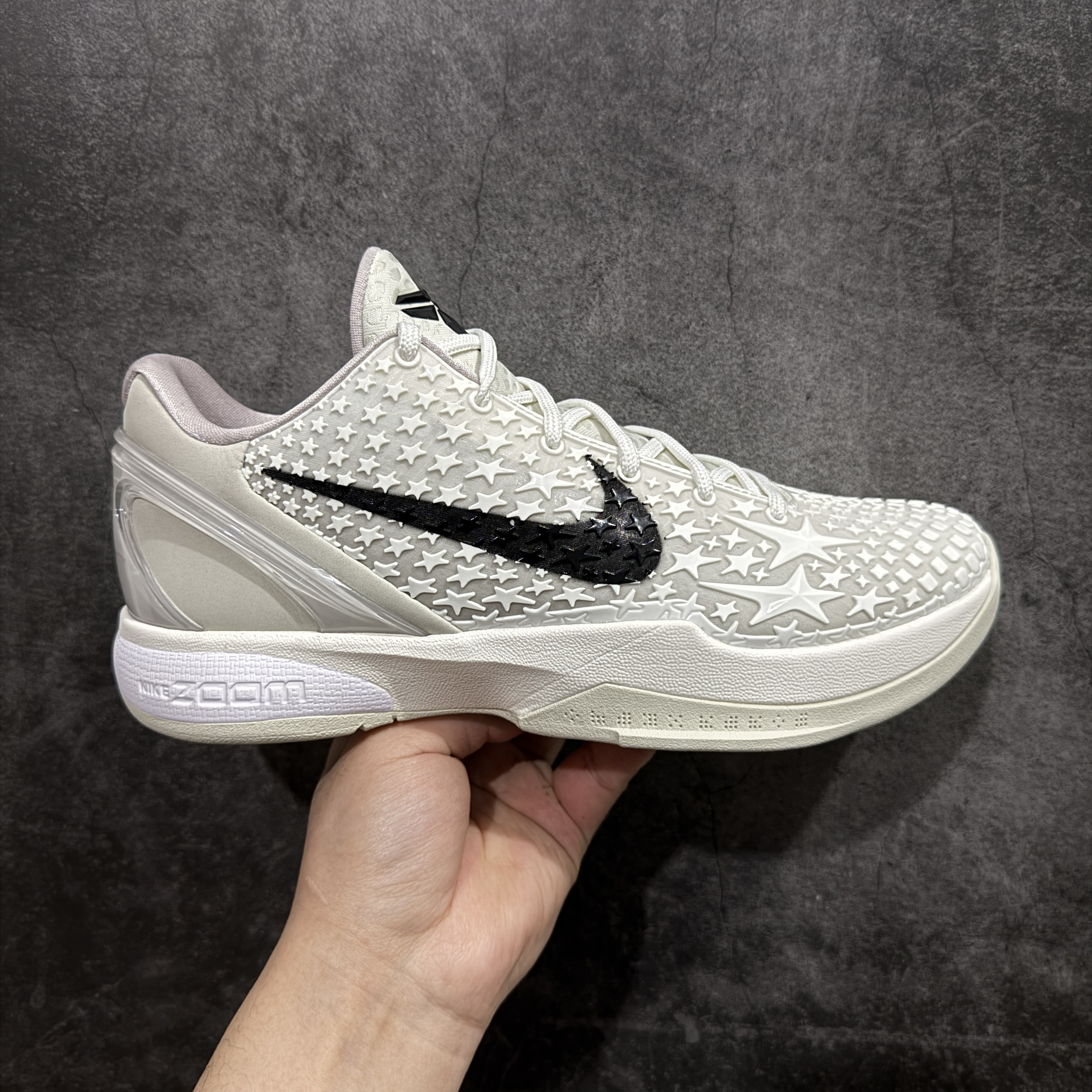star-S级 KOBE6  Protro All-Star 2.0 前掌氣墊 后掌EVA  科比 6  籃球鞋 實戰鞋 真碳板 波鞋 球鞋 波鞋 男鞋  星星FQ3546-100