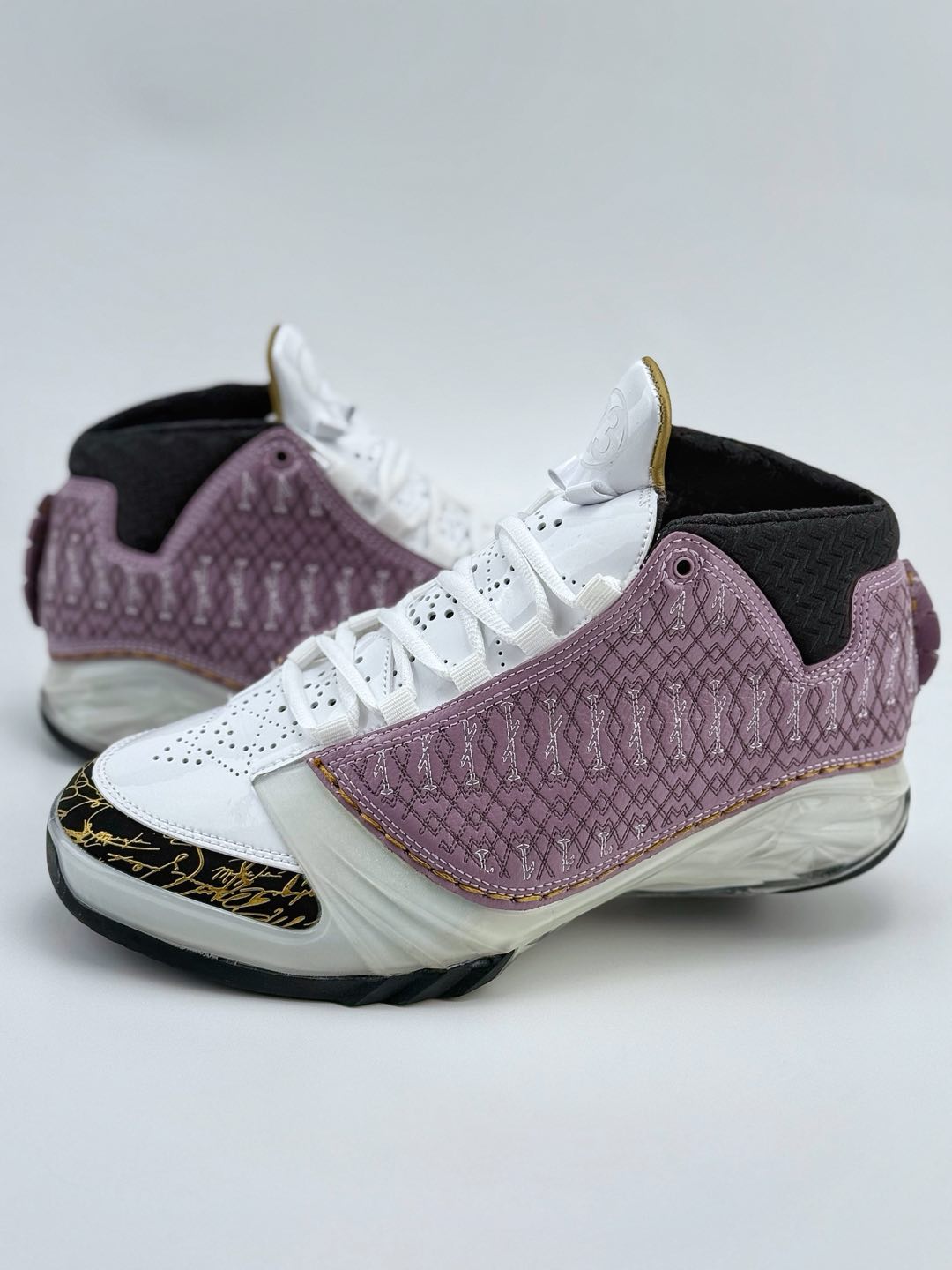 Jordan Air Jordan 23 Motorsports Wizards OG 款 AJ23 防滑轻便中帮复古篮球鞋  男款  C0紫色 318376-102