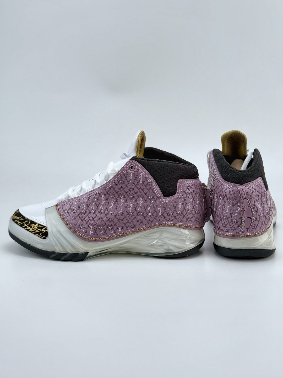Jordan Air Jordan 23 Motorsports Wizards OG 款 AJ23 防滑轻便中帮复古篮球鞋  男款  C0紫色 318376-102