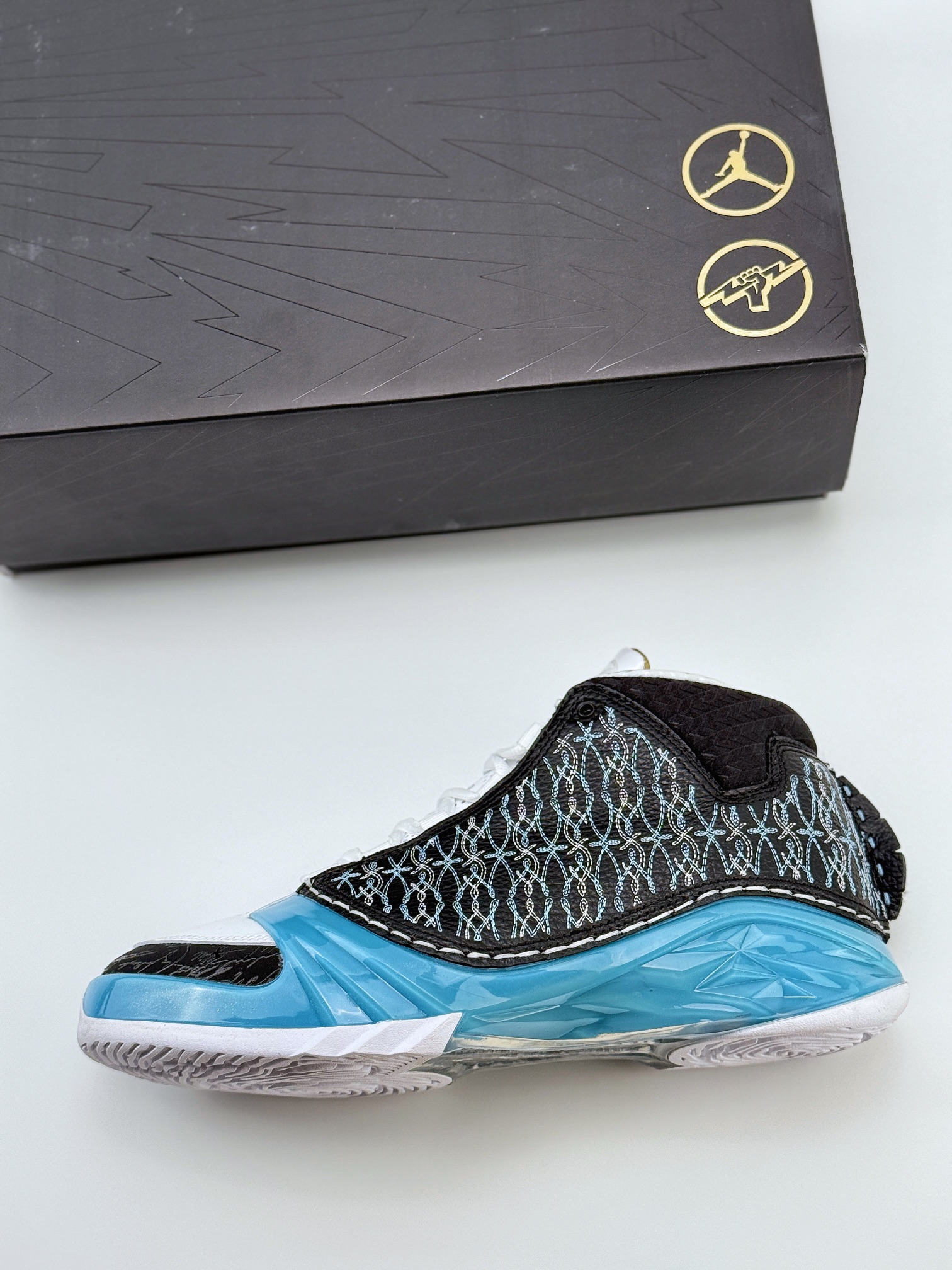 Jordan Air Jordan 23 Motorsports Wizards OG 款 AJ23 防滑轻便中帮复古篮球鞋  男款  C0   