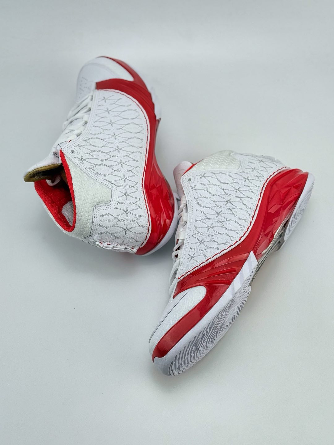 Jordan Air Jordan 23 Motorsports Wizards OG 款 AJ23 防滑轻便中帮复古篮球鞋  男款  C0白红 318376-161