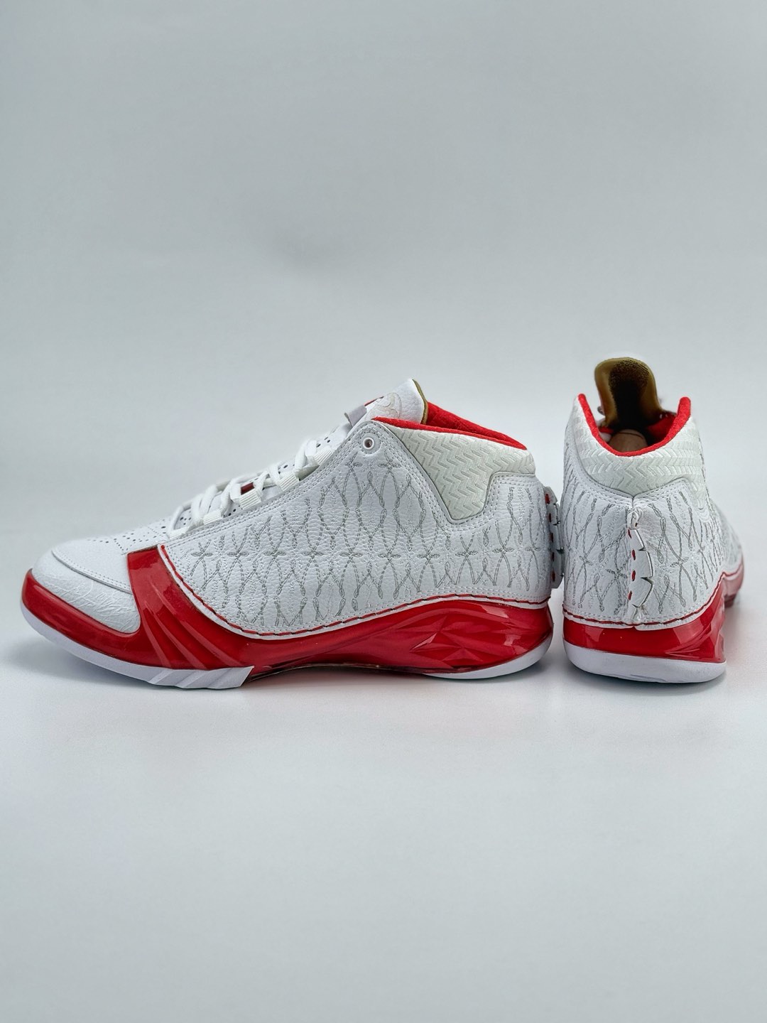 Jordan Air Jordan 23 Motorsports Wizards OG 款 AJ23 防滑轻便中帮复古篮球鞋  男款  C0白红 318376-161