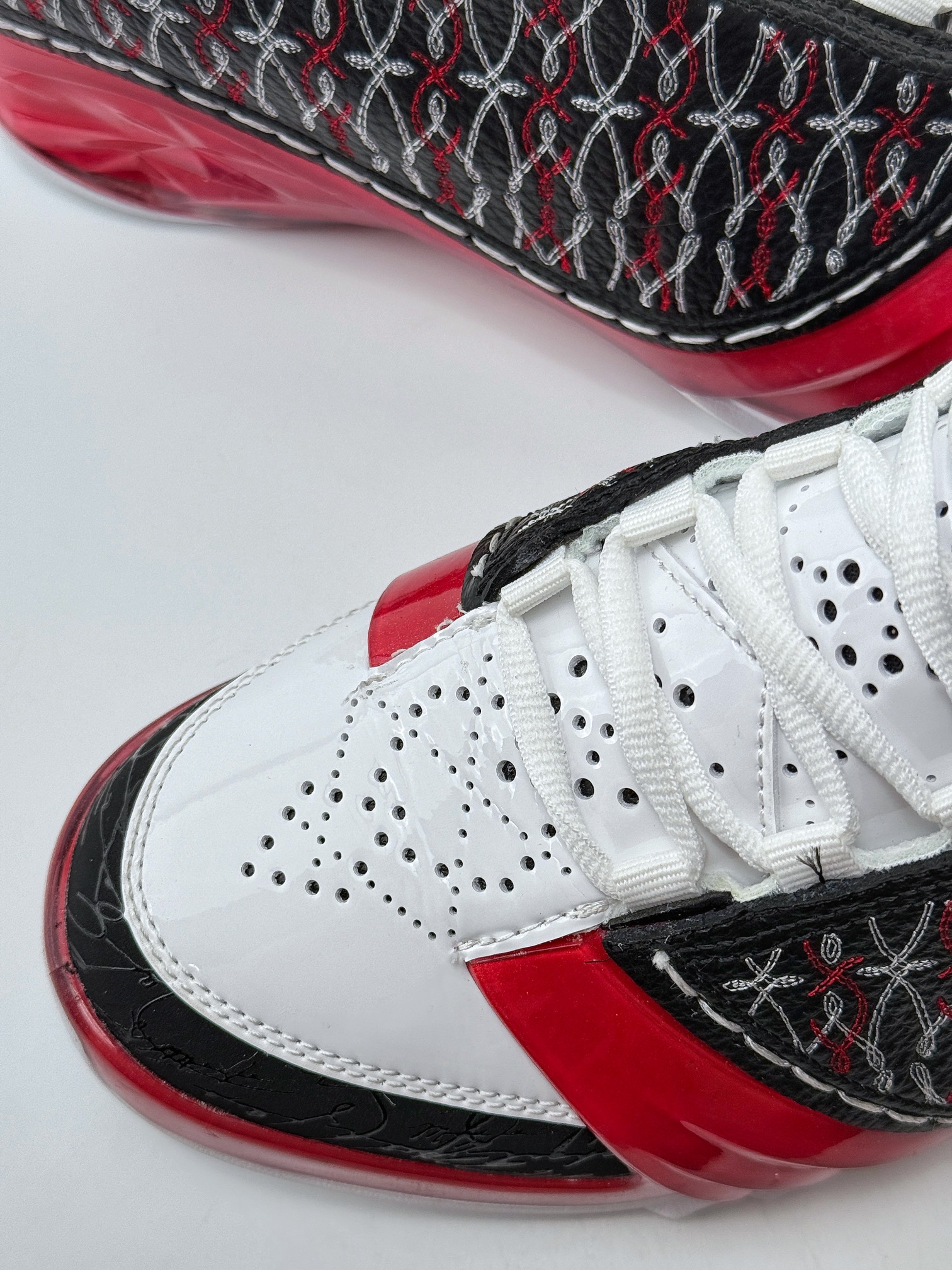 Jordan Air Jordan 23 Motorsports Wizards OG 款 AJ23 防滑轻便中帮复古篮球鞋  男款  C0白黑红 318376-061