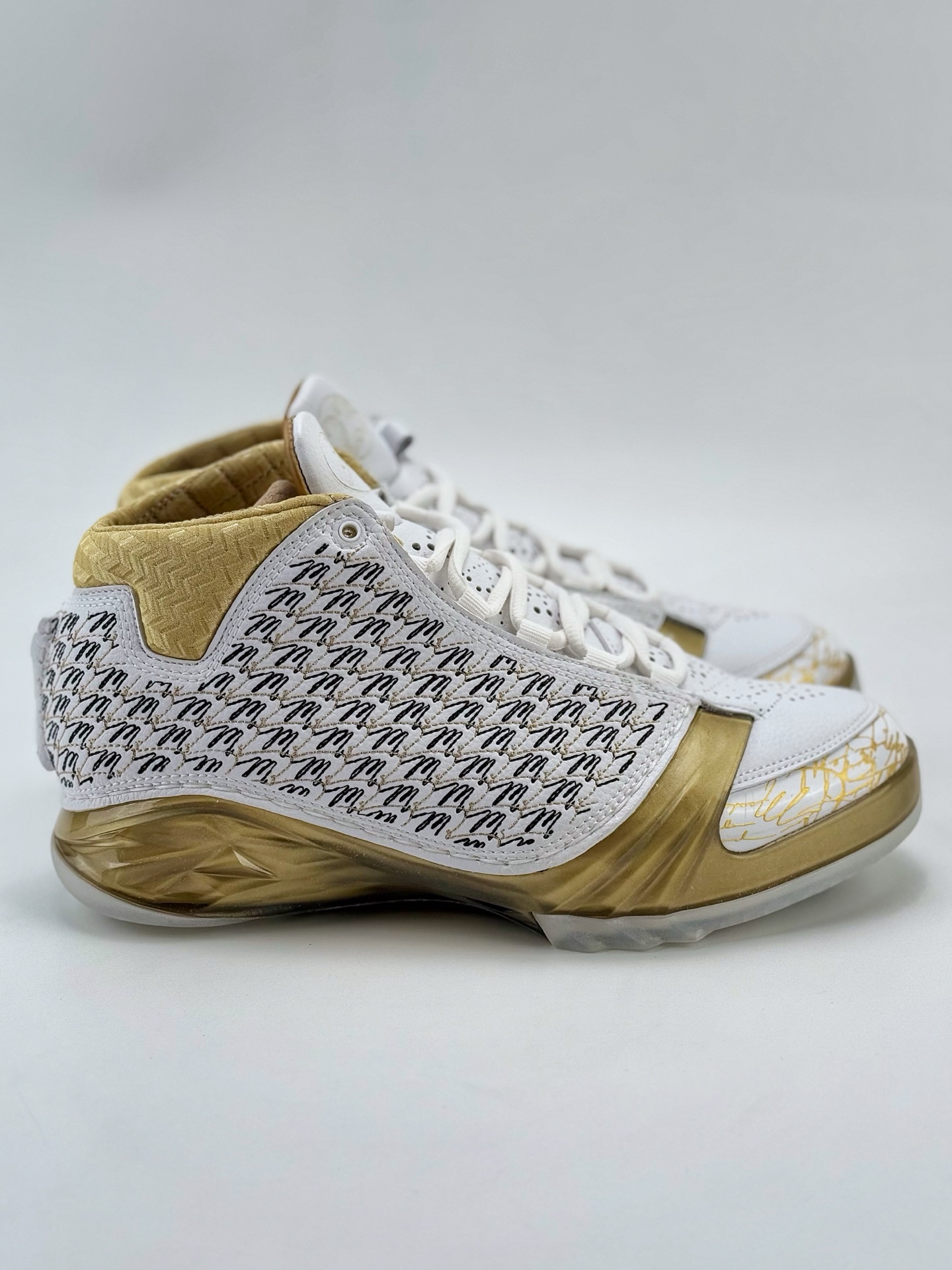 Jordan Air Jordan 23 Motorsports Wizards OG 款 AJ23 防滑轻便中帮复古篮球鞋  男款  C0白金 853336-123