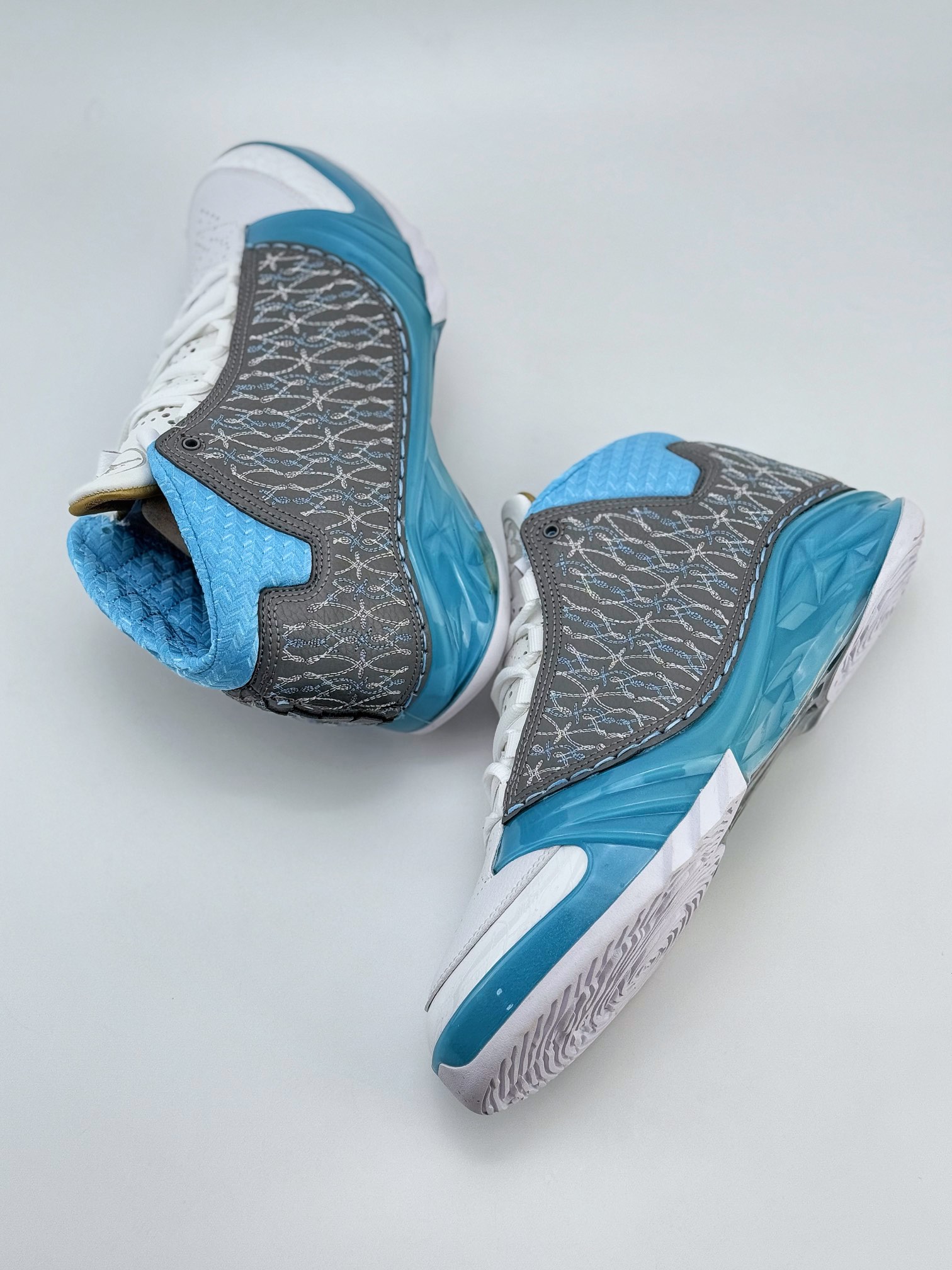 Jordan Air Jordan 23 Motorsports Wizards OG 款 AJ23 防滑轻便中帮复古篮球鞋  男款  C0蓝灰 318474-151