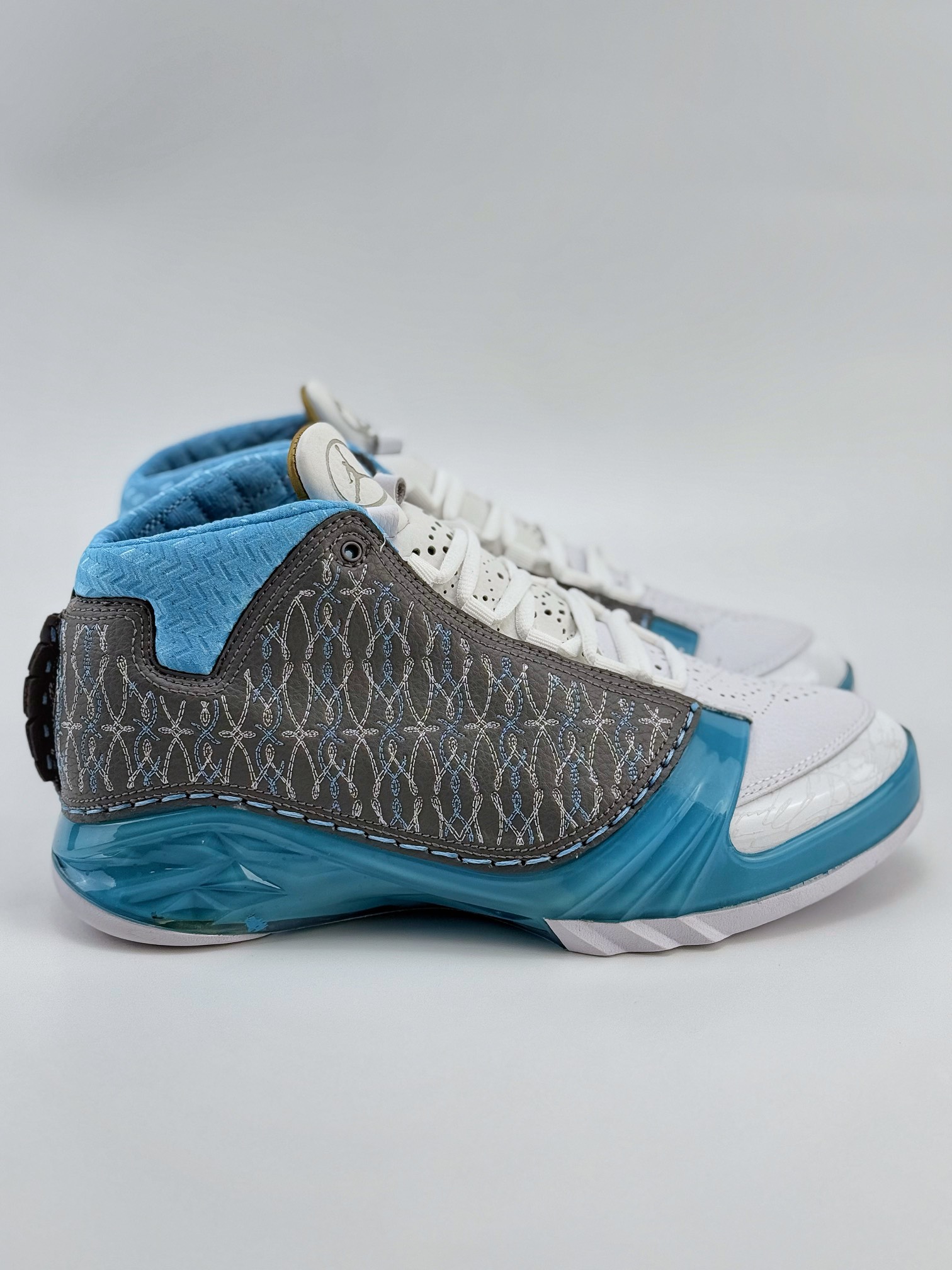 Jordan Air Jordan 23 Motorsports Wizards OG 款 AJ23 防滑轻便中帮复古篮球鞋  男款  C0蓝灰 318474-151