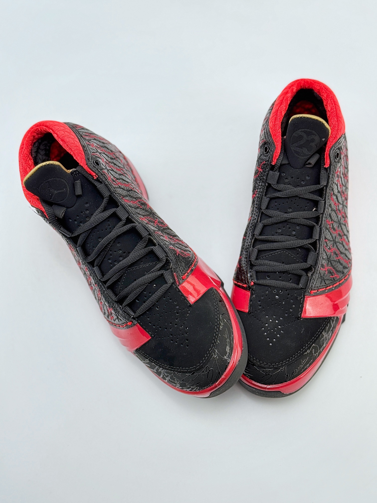 Jordan Air Jordan 23 Motorsports Wizards OG 款 AJ23 防滑轻便中帮复古篮球鞋  男款  C0黑红 318474-061