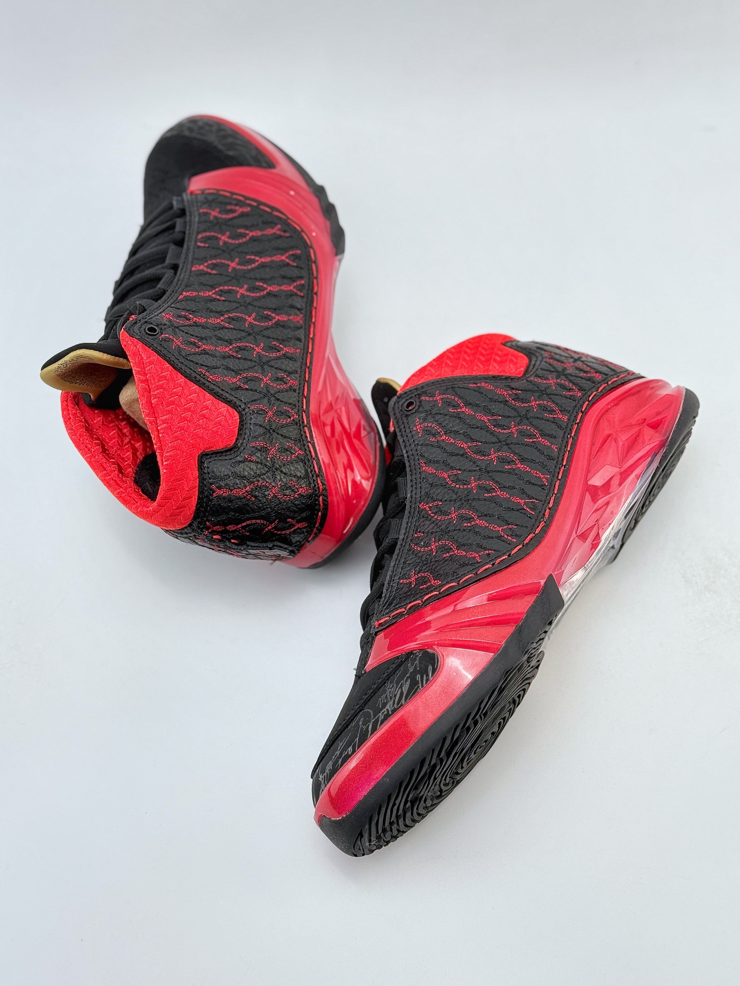 Jordan Air Jordan 23 Motorsports Wizards OG 款 AJ23 防滑轻便中帮复古篮球鞋  男款  C0黑红 318474-061