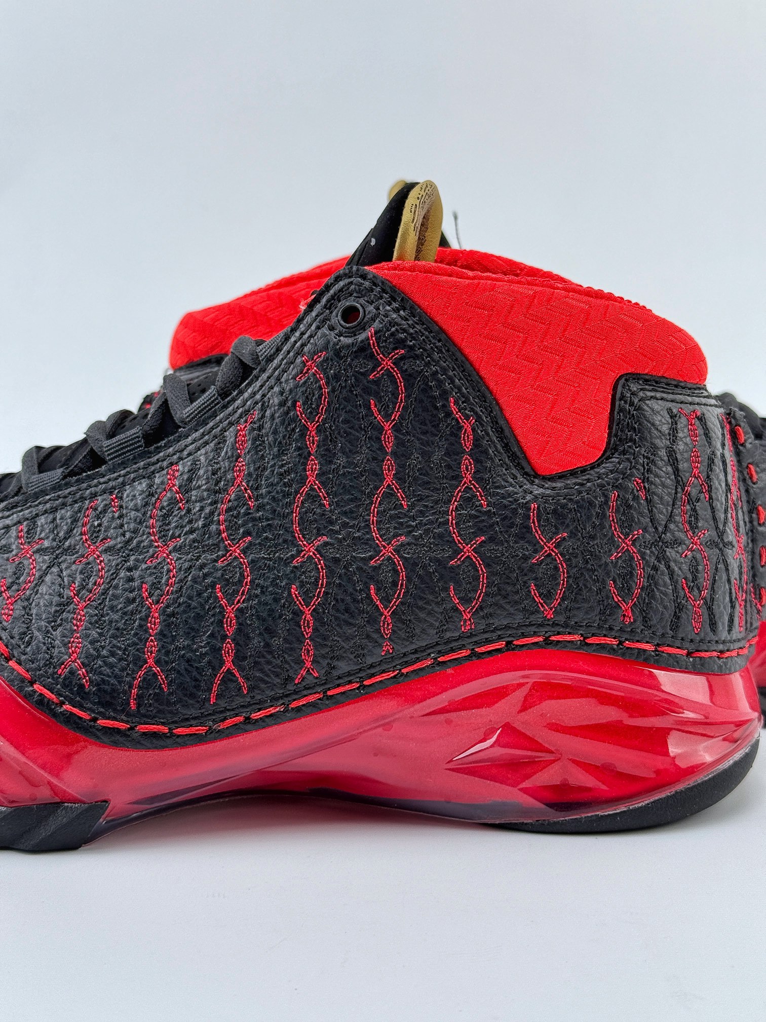 Jordan Air Jordan 23 Motorsports Wizards OG 款 AJ23 防滑轻便中帮复古篮球鞋  男款  C0黑红 318474-061