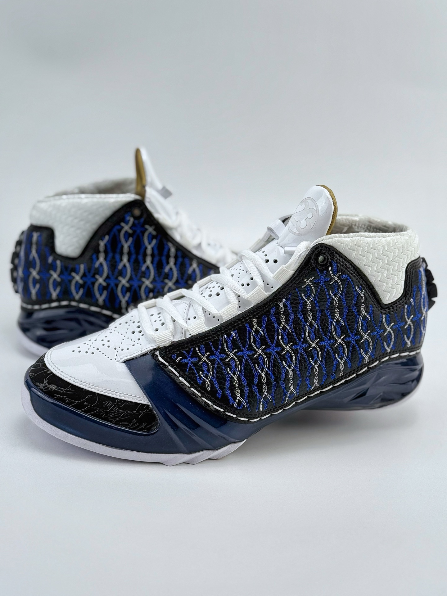 Jordan Air Jordan 23 Motorsports Wizards OG 款 AJ23 防滑轻便中帮复古篮球鞋  男款  C0蓝色 318376-011