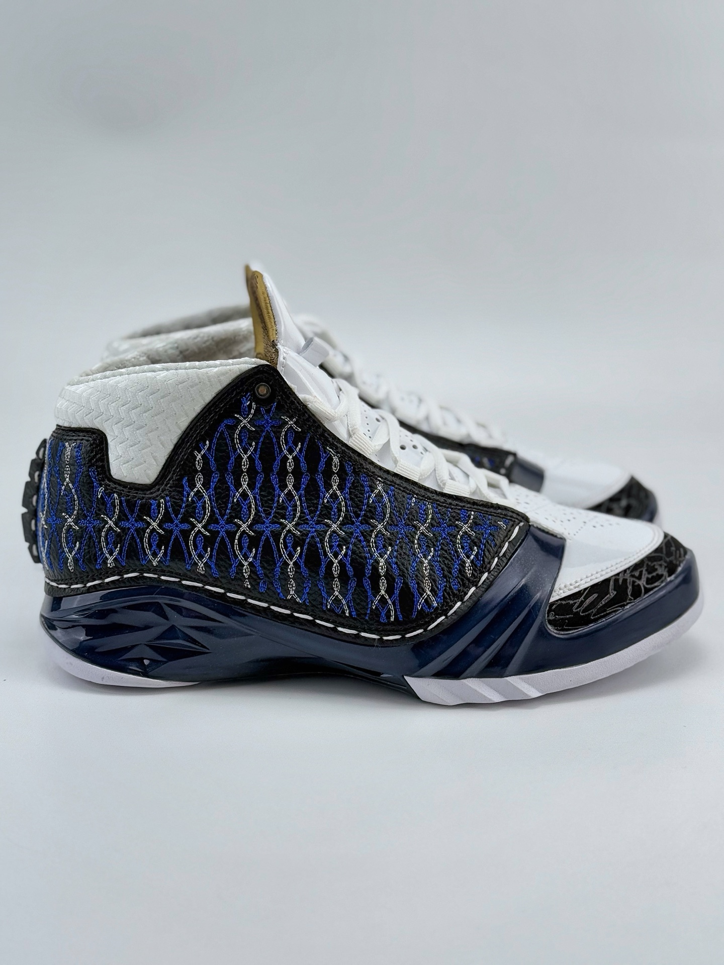 Jordan Air Jordan 23 Motorsports Wizards OG 款 AJ23 防滑轻便中帮复古篮球鞋  男款  C0蓝色 318376-011