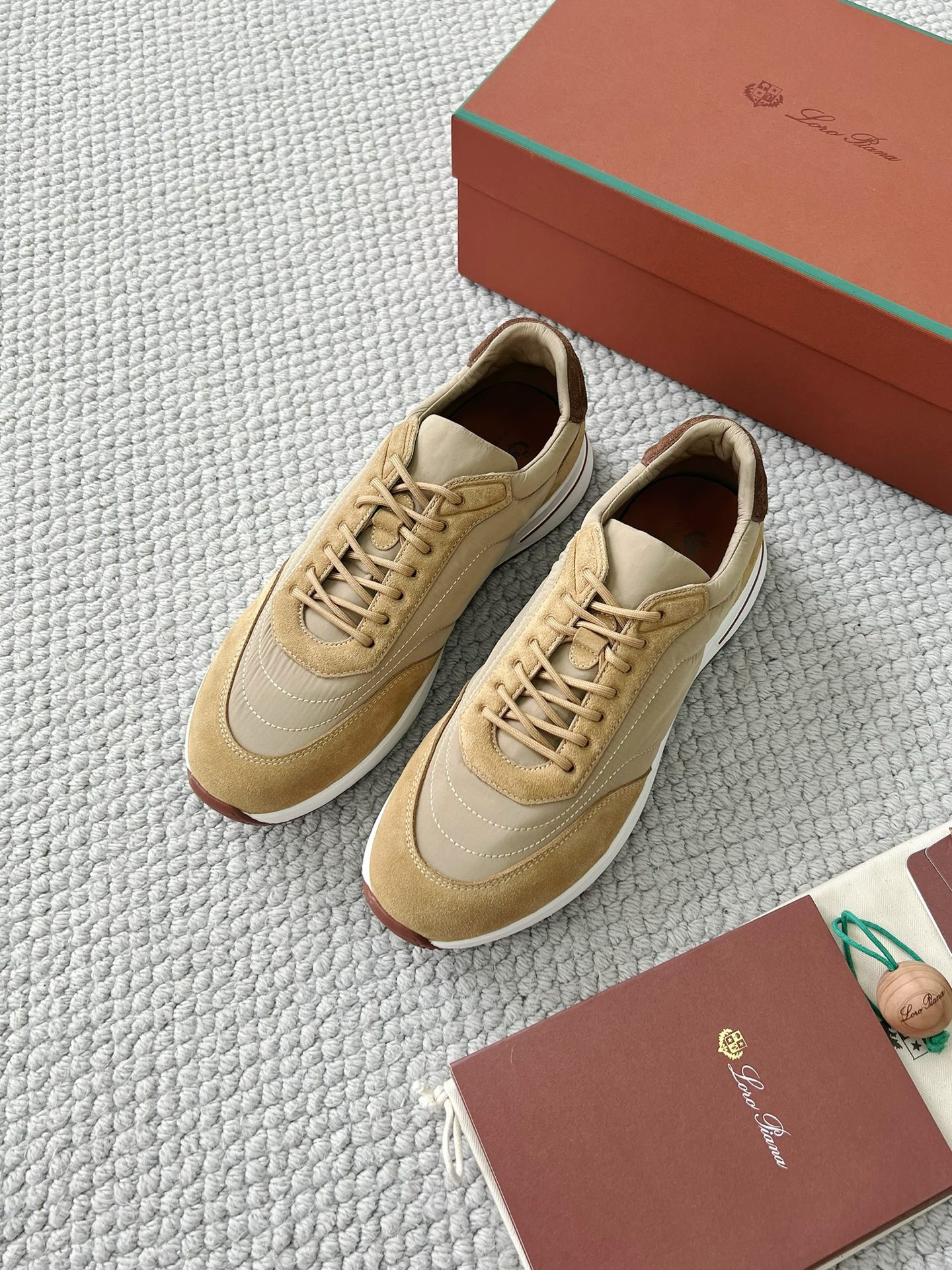 LP Loro Piana Week End Walk  Low-top Comfortable and casual Men's Shoes  Bullshit C5运动鞋 波鞋 LP012-81