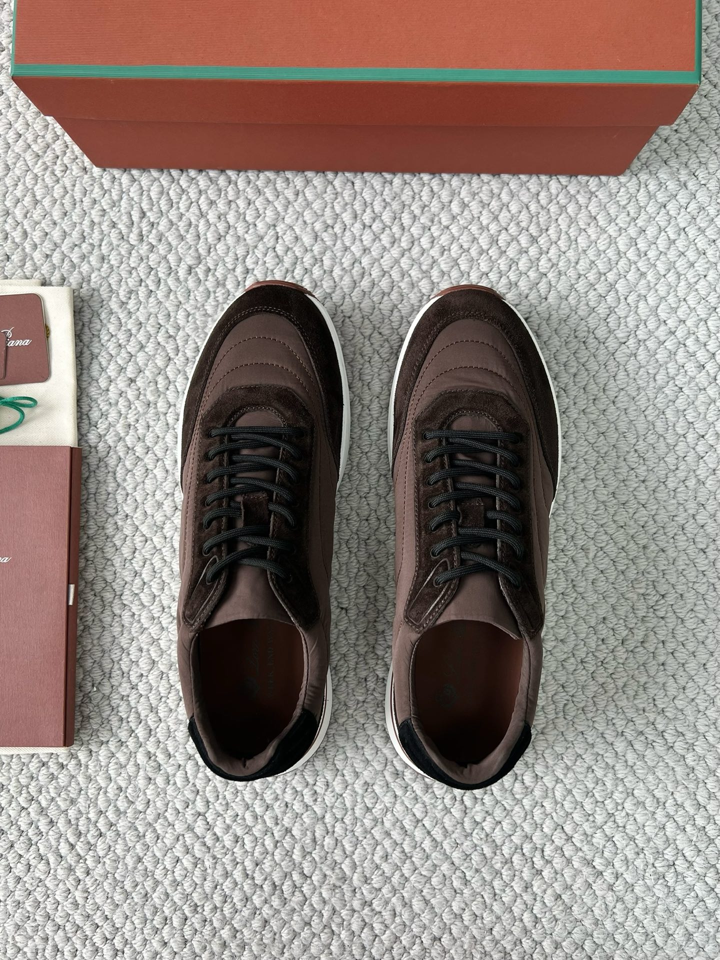 LP Loro Piana Week End Walk  Low-top Comfortable and casual Men's Shoes  Bullshit C5运动鞋 波鞋 LP012-81